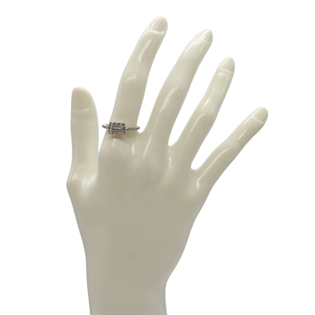 PT900/D0.51ct/D0.16<BR>ダイヤモンド リング<BR>【NEW】