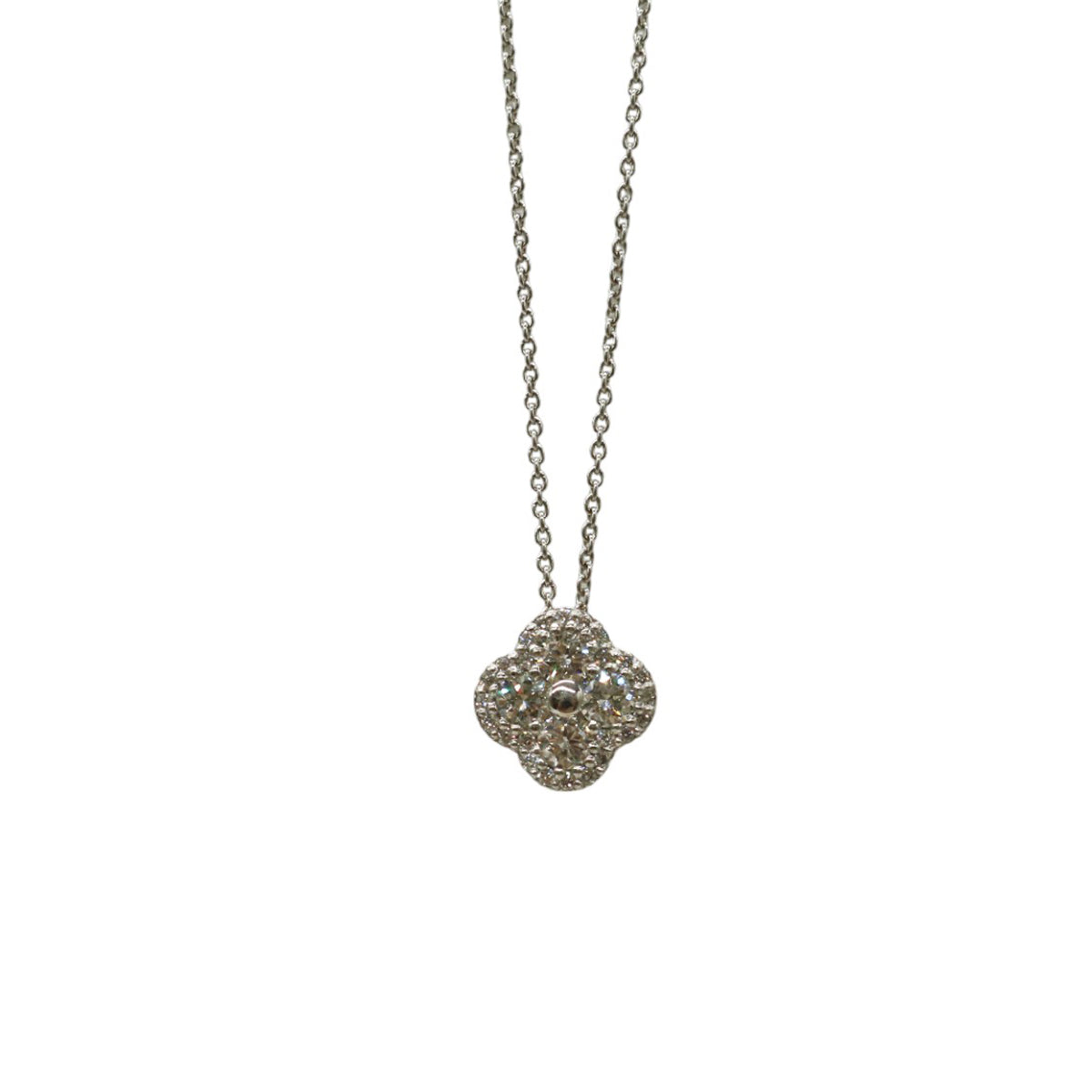 ORIGINAL JEWELRY<br>【オリジナルジュエリー】<br>PT950/D0.40ct<br>フラワーダイヤモンドネックレス<br>JAT2099/LMNVDC<br>【NEW】
