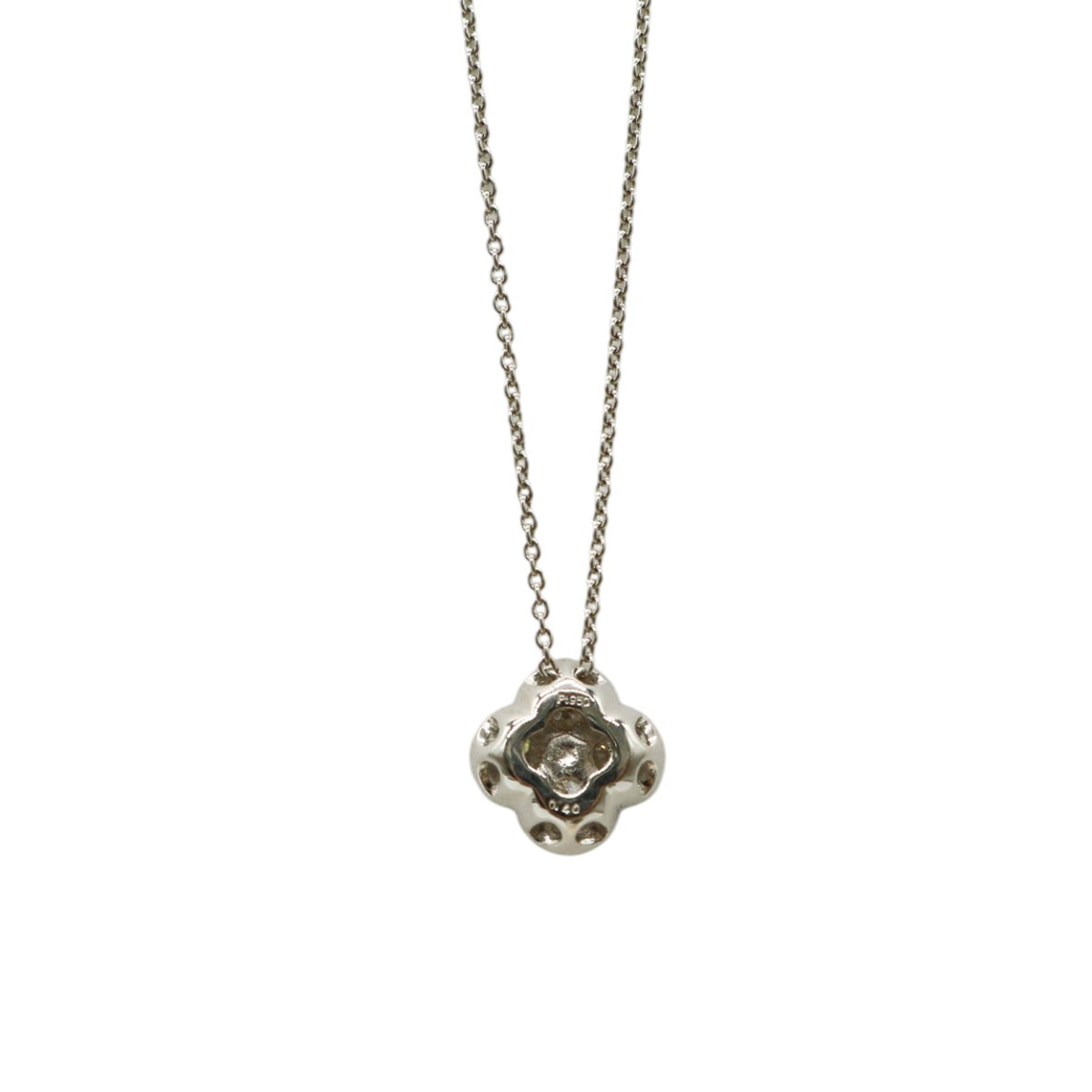 ORIGINAL JEWELRY<br>【オリジナルジュエリー】<br>PT950/D0.40ct<br>フラワーダイヤモンドネックレス<br>JAT2099/LMNVDC<br>【NEW】