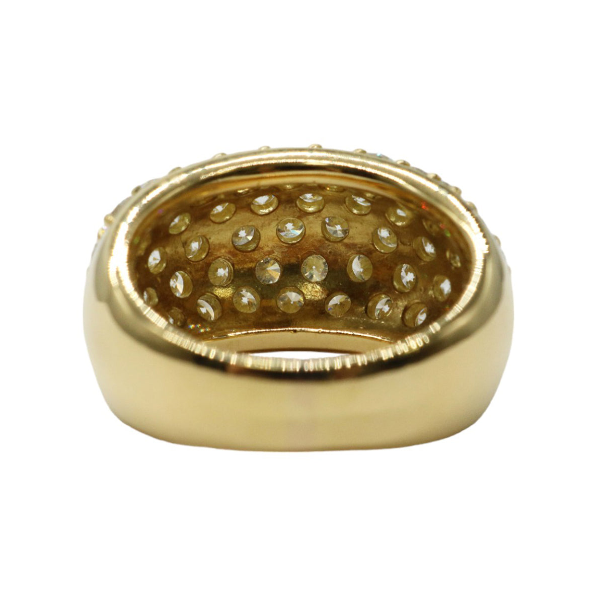 ORIGINAL JEWELRY<br>【オリジナルジュエリー】<br>K18YG/D3.27ct ダイヤモンド パヴェリング<br>JIB-14/ACZ-ZZZ<br>【NEW】