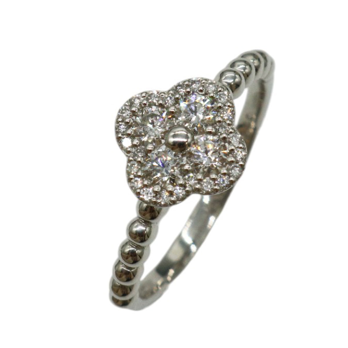 ORIGINAL JEWELRY<br>【オリジナルジュエリー】<br>PT950/D0.40ct フラワーダイヤモンド リング<br>JAT1127/LMNVEZ<br>【NEW】