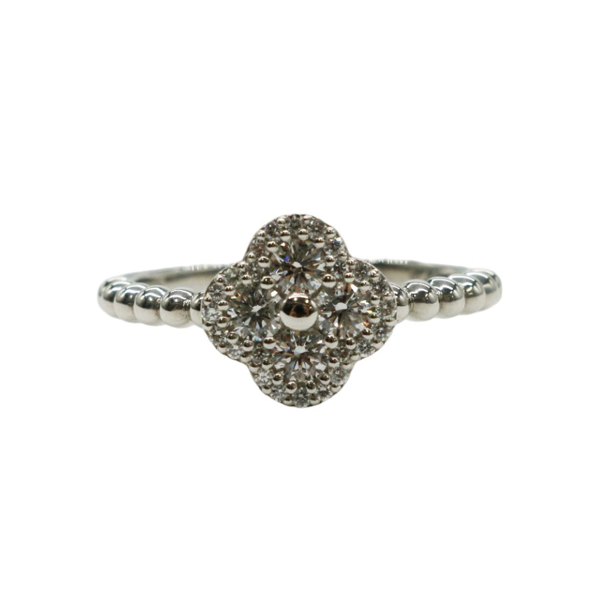 ORIGINAL JEWELRY<br>【オリジナルジュエリー】<br>PT950/D0.40ct フラワーダイヤモンド リング<br>JAT1127/LMNVEZ<br>【NEW】