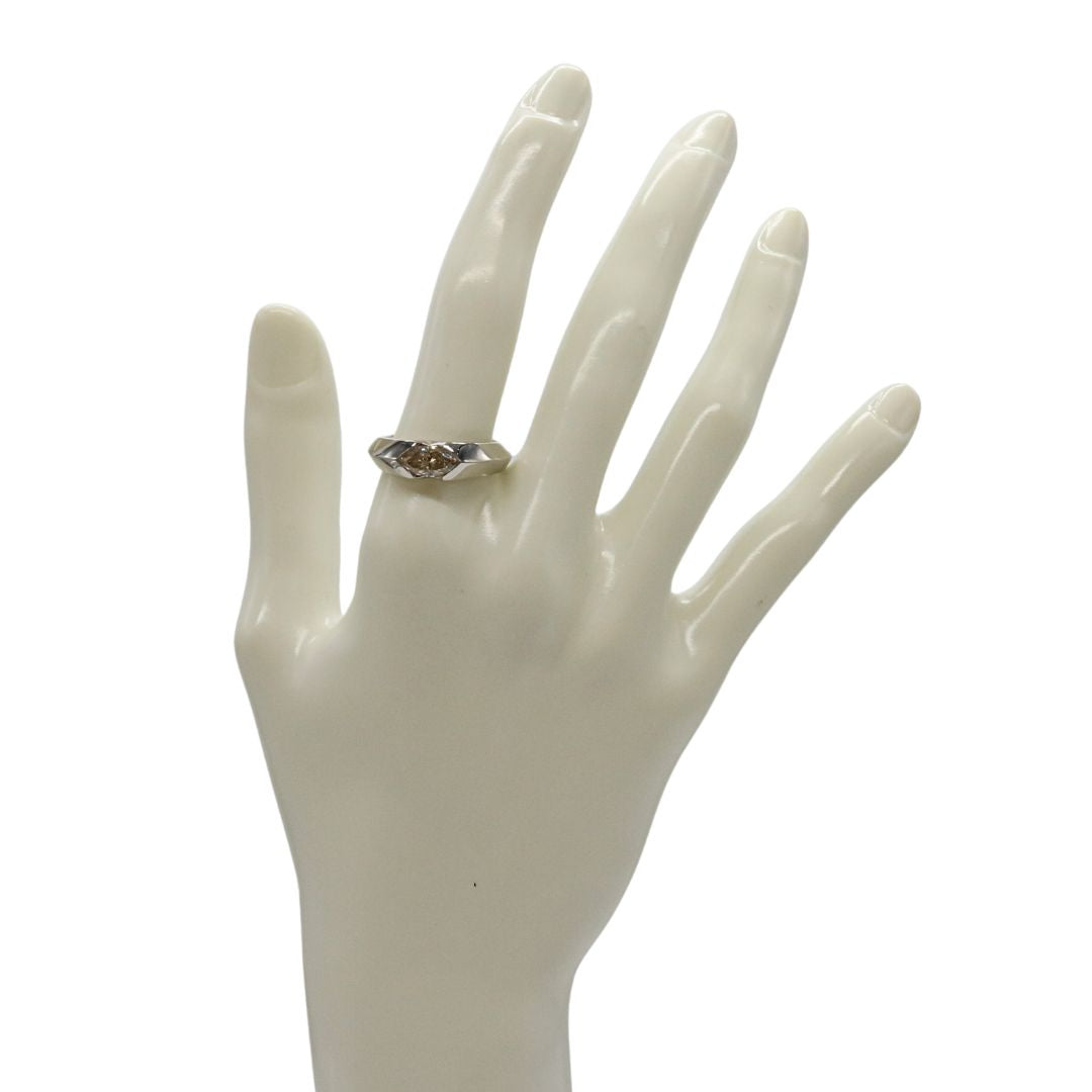 PT900/D0.885ct<br>ダイヤモンド<br>メンズリング<br>【未使用品】