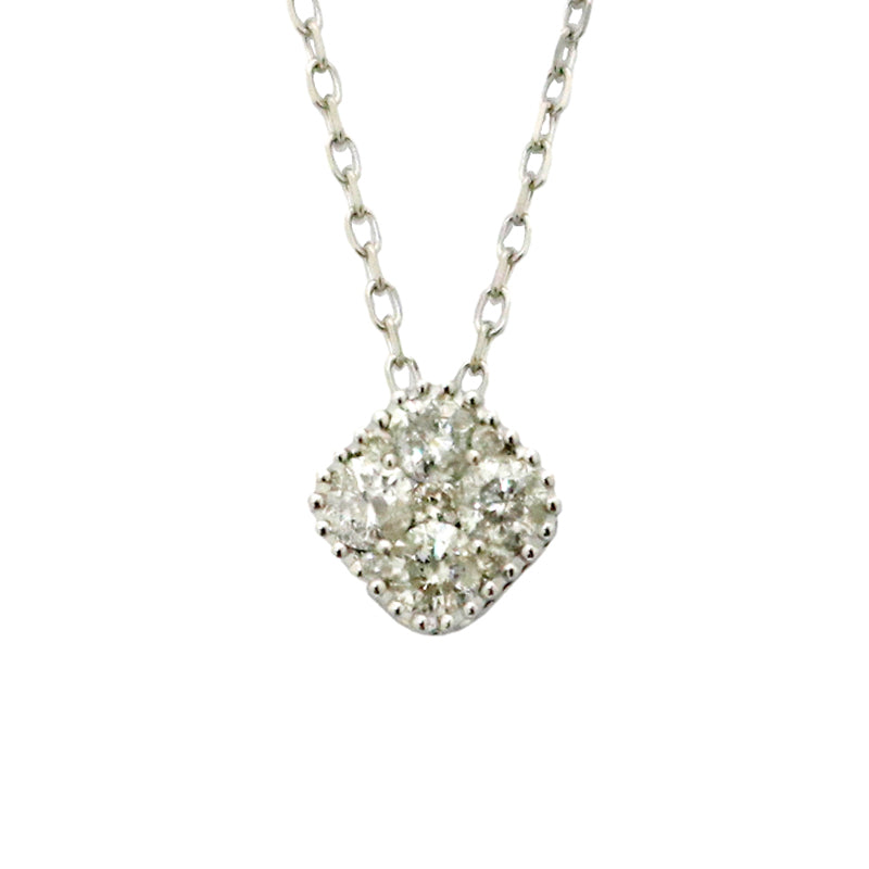 ORIGINAL JEWELRY<br>【オリジナルジュエリー】<br>K18WG/D0.25ct<BR>ダイヤモンドペンダント<BR>【NEW】