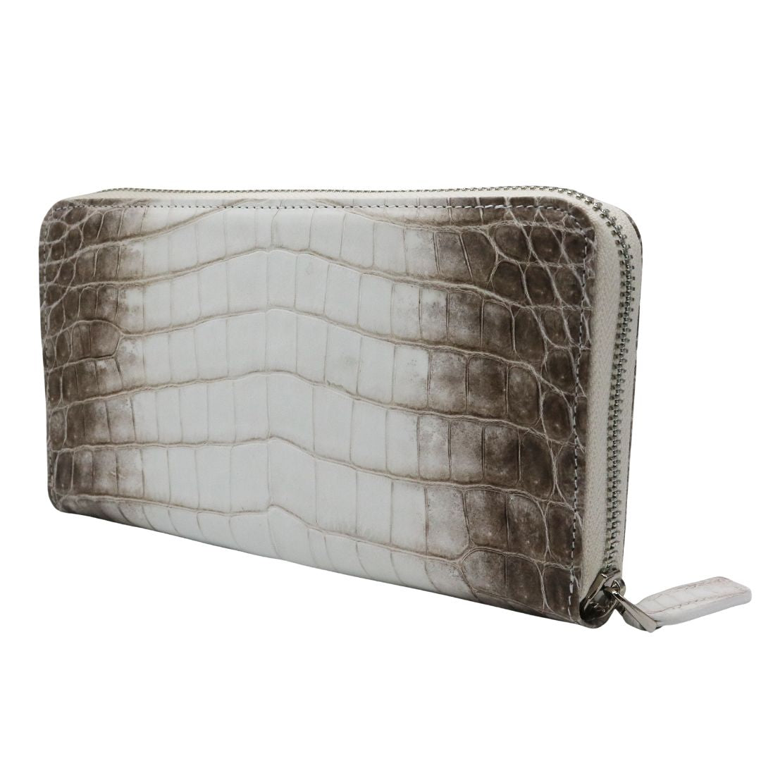オリジナル<br>クロコダイル ロングウォレット<br>マット ヒマラヤ/シルバー金具<br>【NEW】