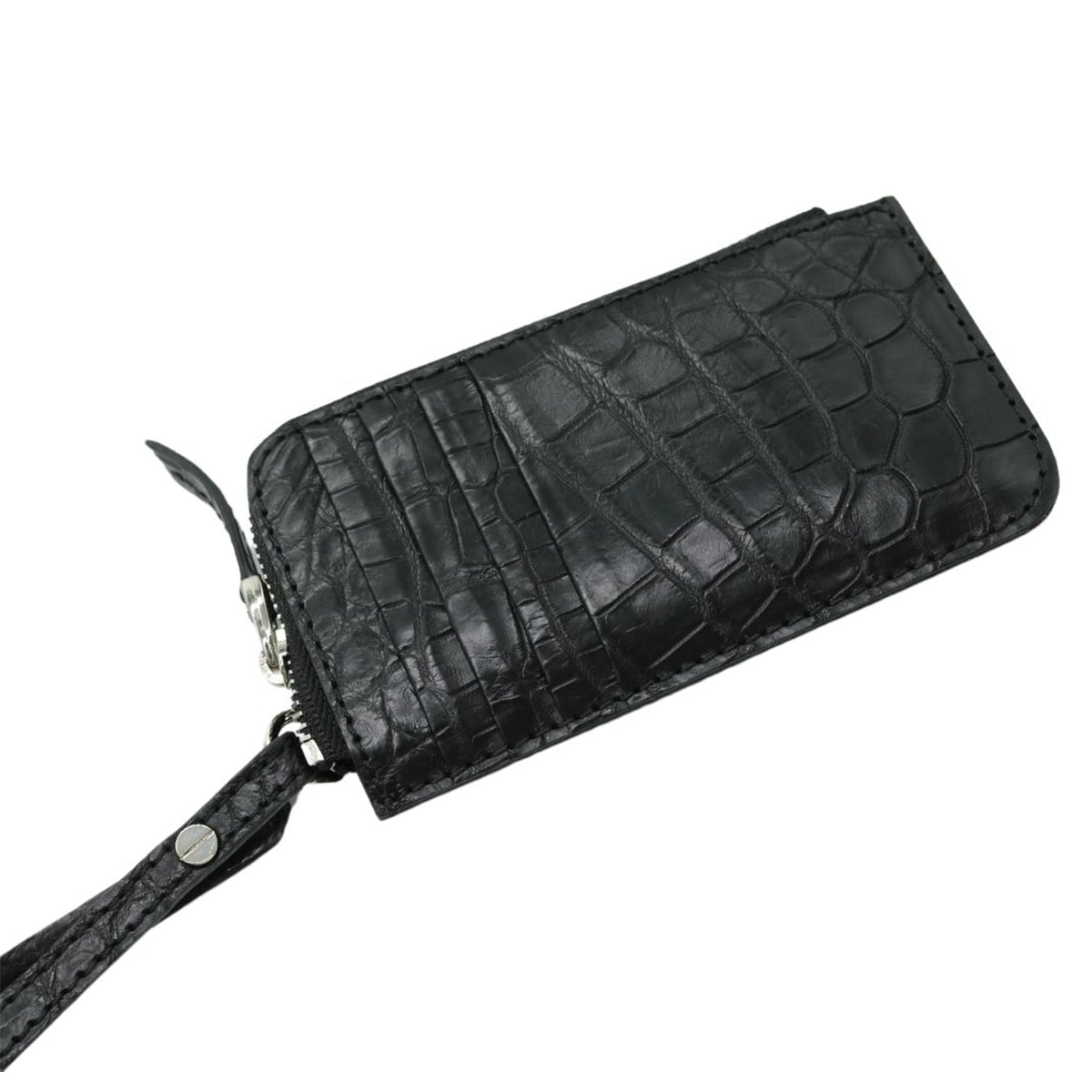 CROCODILE【クロコダイル】<br>オリジナルバッグ<br>巾着バッグ<br>クロコダイルレザー【NEW】
