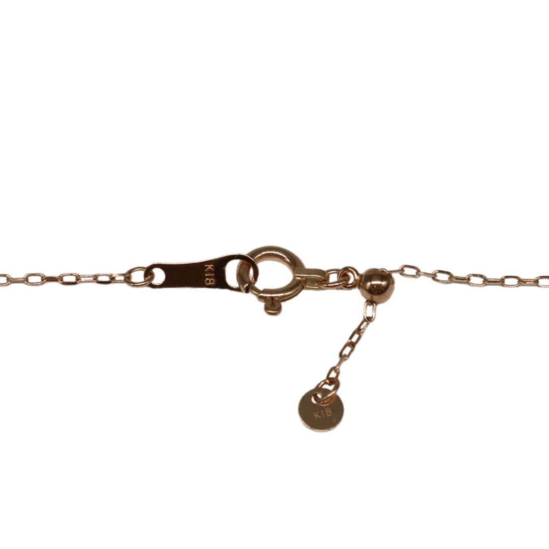 ORIGINAL JEWELRY<br>【オリジナルジュエリー】<br>K18PG/D0.50ct<br>ダイヤモンド アーチネックレス<br>【NEW】