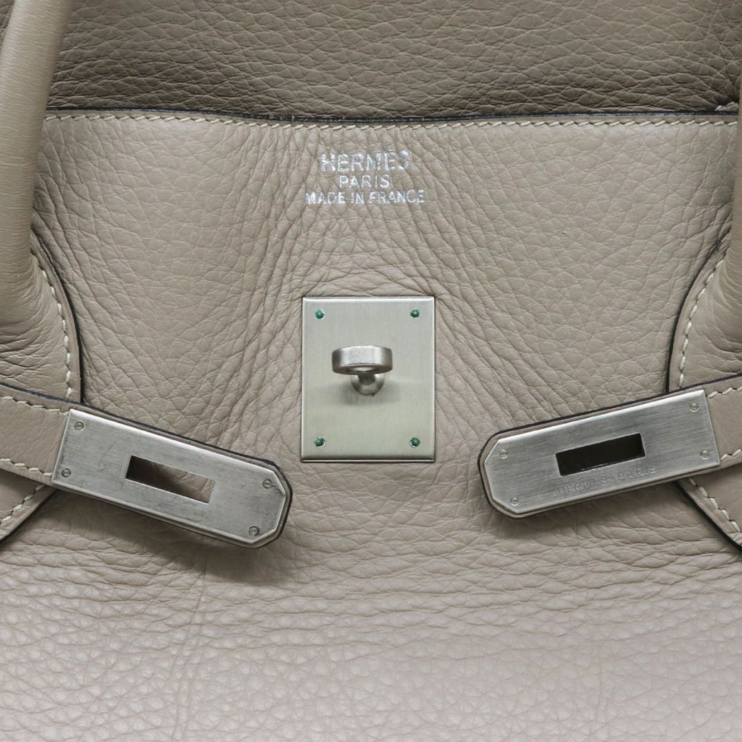 ショルダーバーキン 45<br>トゥルティエールグレー<br>SVマット金具【USED】