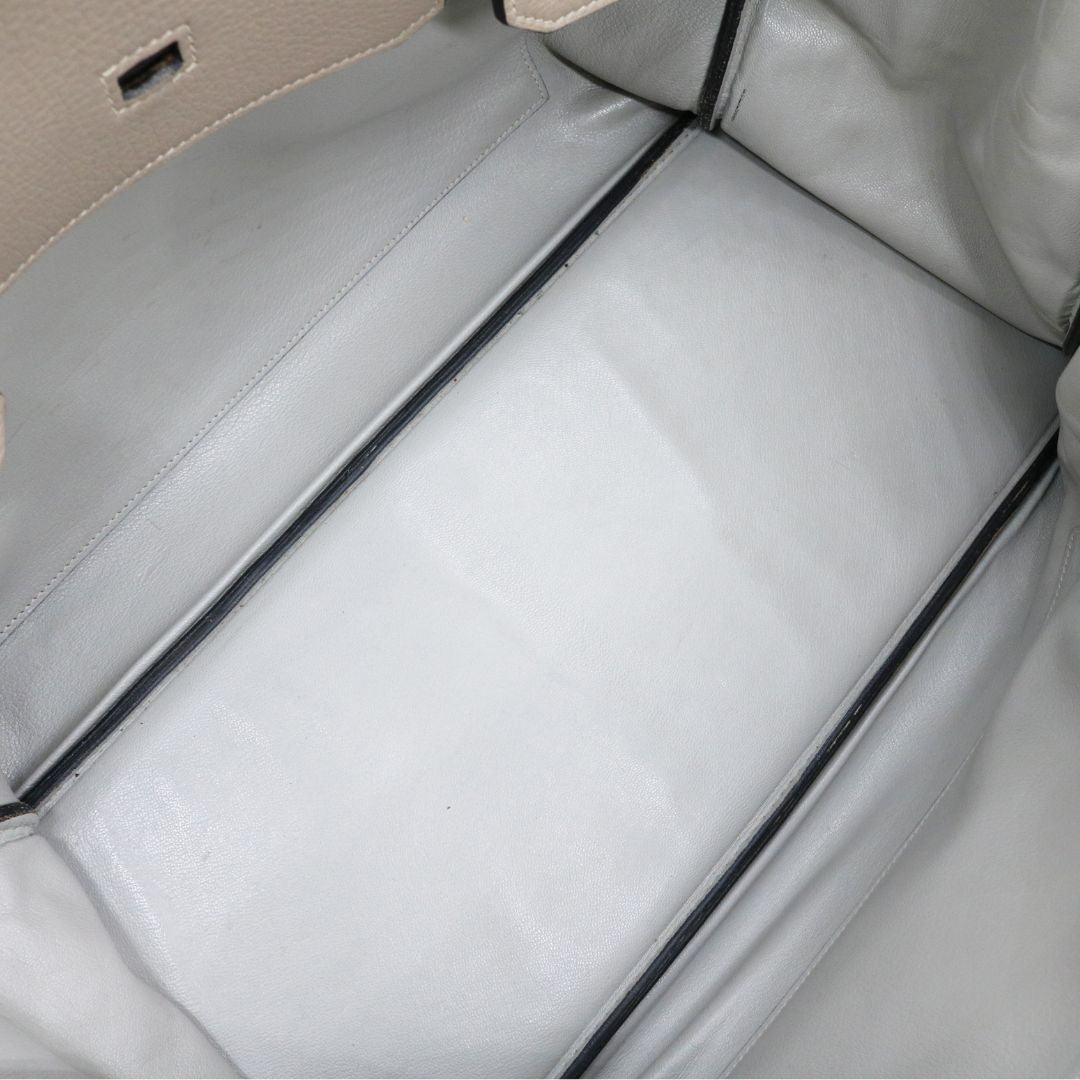 ショルダーバーキン 45<br>トゥルティエールグレー<br>SVマット金具【USED】