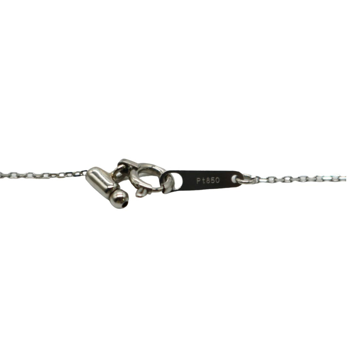 ORIGINAL JEWELRY<br>【オリジナルジュエリー】<br>PT900/D0.50ct<br>V字ダイヤモンド ネックレス<br>【NEW】