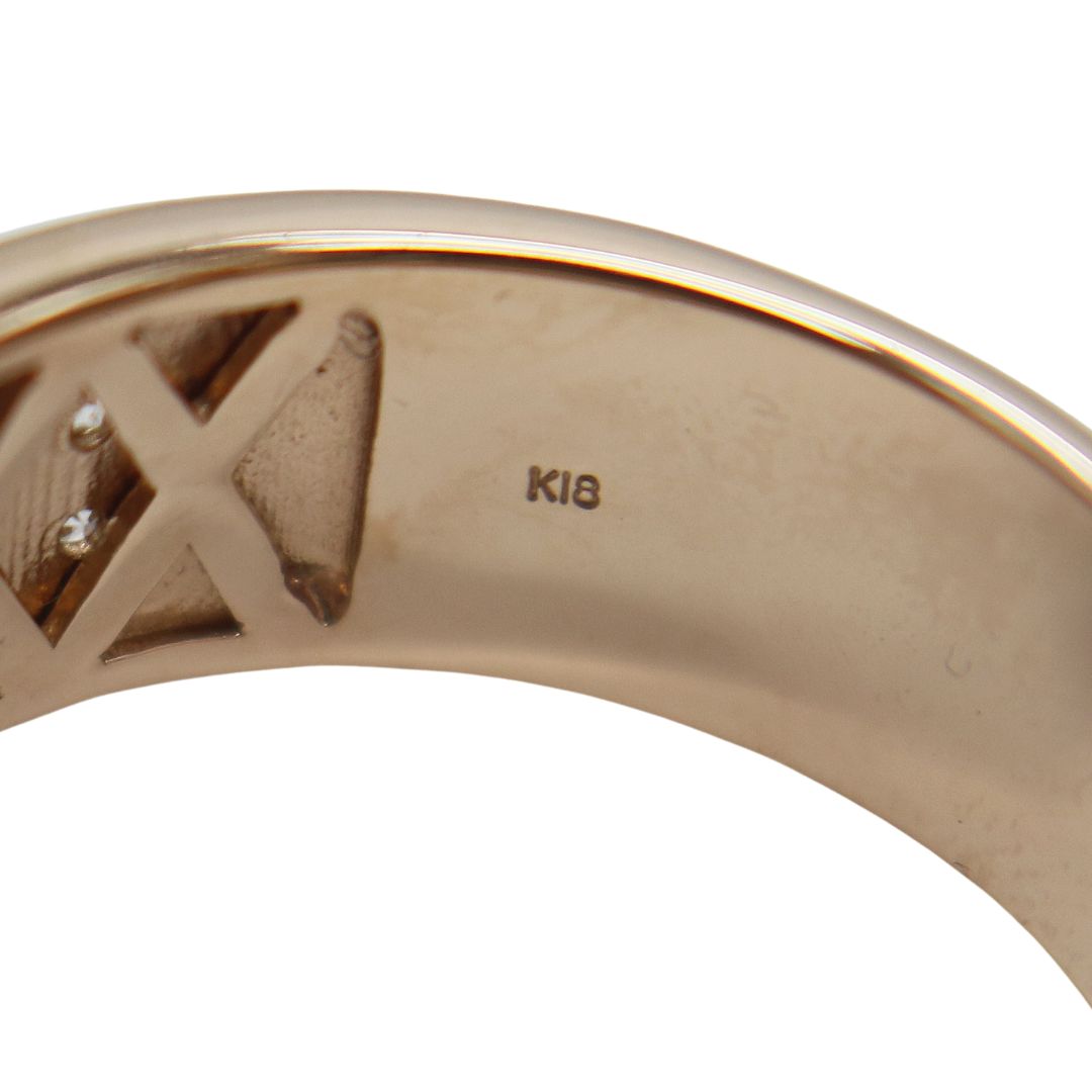 K18PG D0.89ct<br>ダイヤモンド リング<br>【NEW】