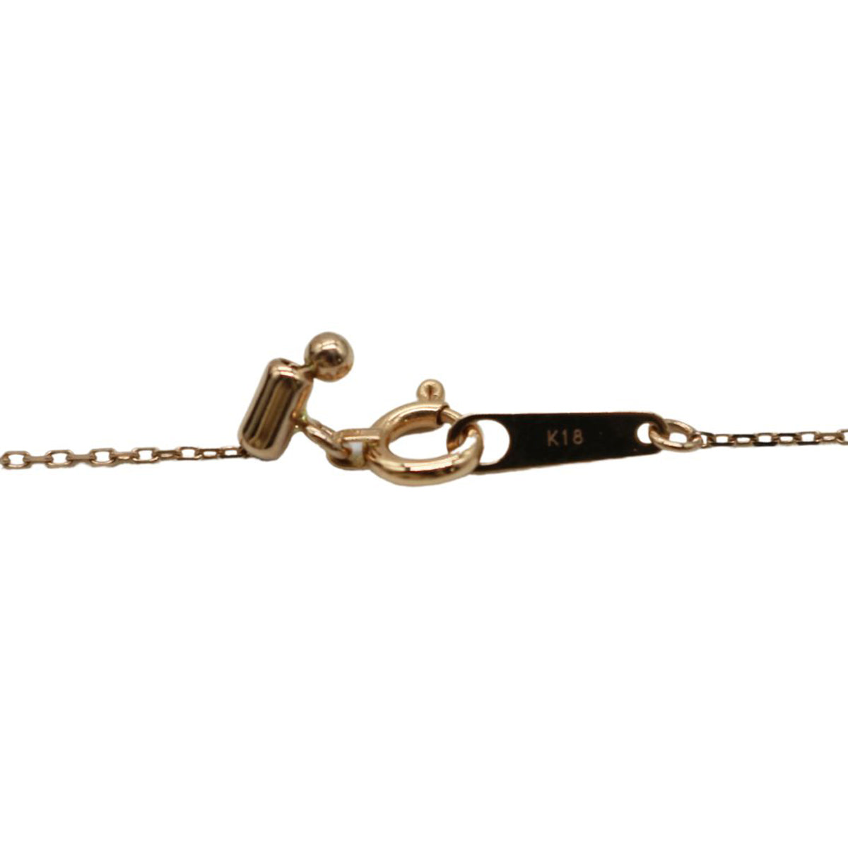 ORIGINAL JEWELRY<br>【オリジナルジュエリー】<br>K18PG/D0.50ct<br>V字ダイヤモンド ネックレス<br>【NEW】