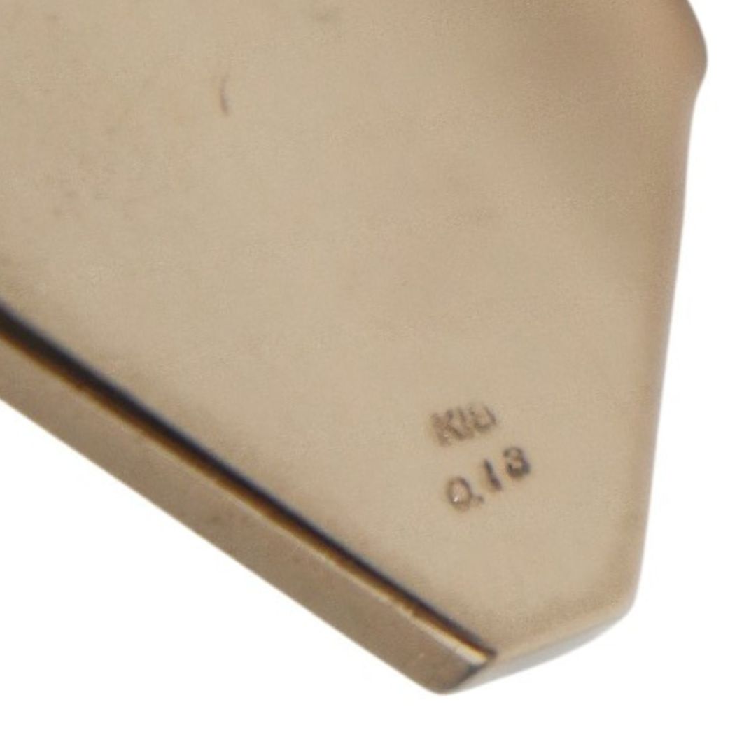 K18PG D0.13ct<br>プレート ネックレス<br>【NEW】