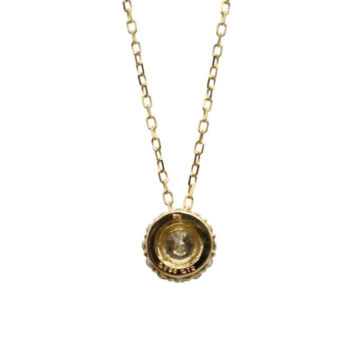 ORIGINAL JEWELRY<br>【オリジナルジュエリー】<br>K18YG/D0.398ct D0.12ct<br>ダイヤモンド　ネックレス<br>【NEW】