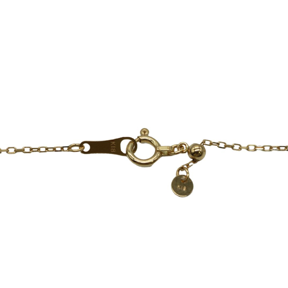 ORIGINAL JEWELRY<br>【オリジナルジュエリー】<br>K18YG/D0.398ct D0.12ct<br>ダイヤモンド　ネックレス<br>【NEW】