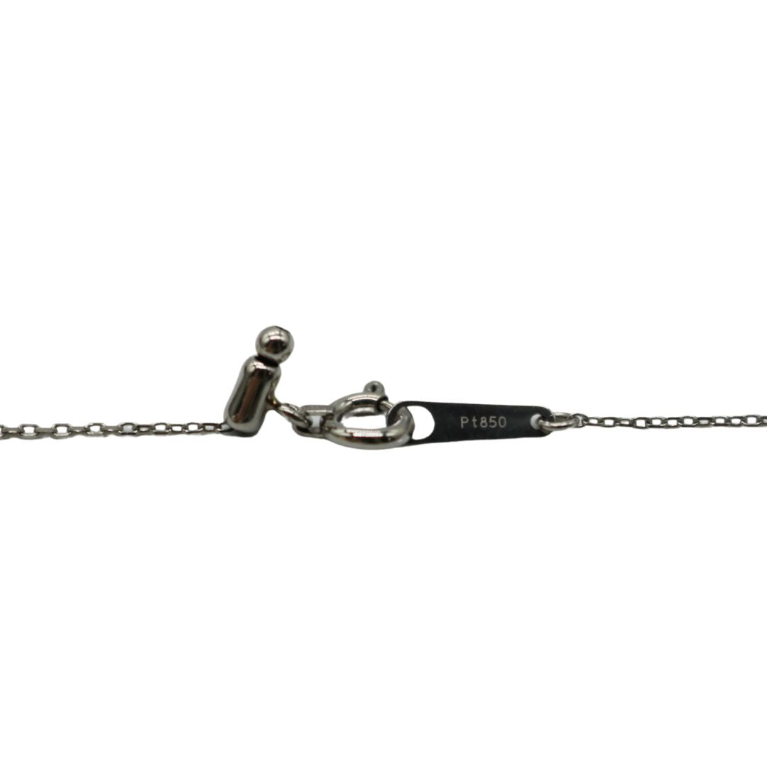 ORIGINAL JEWELRY<br>【オリジナルジュエリー】<br>PT900/D0.70ct<br>V字ダイヤモンド ネックレス<br>【NEW】