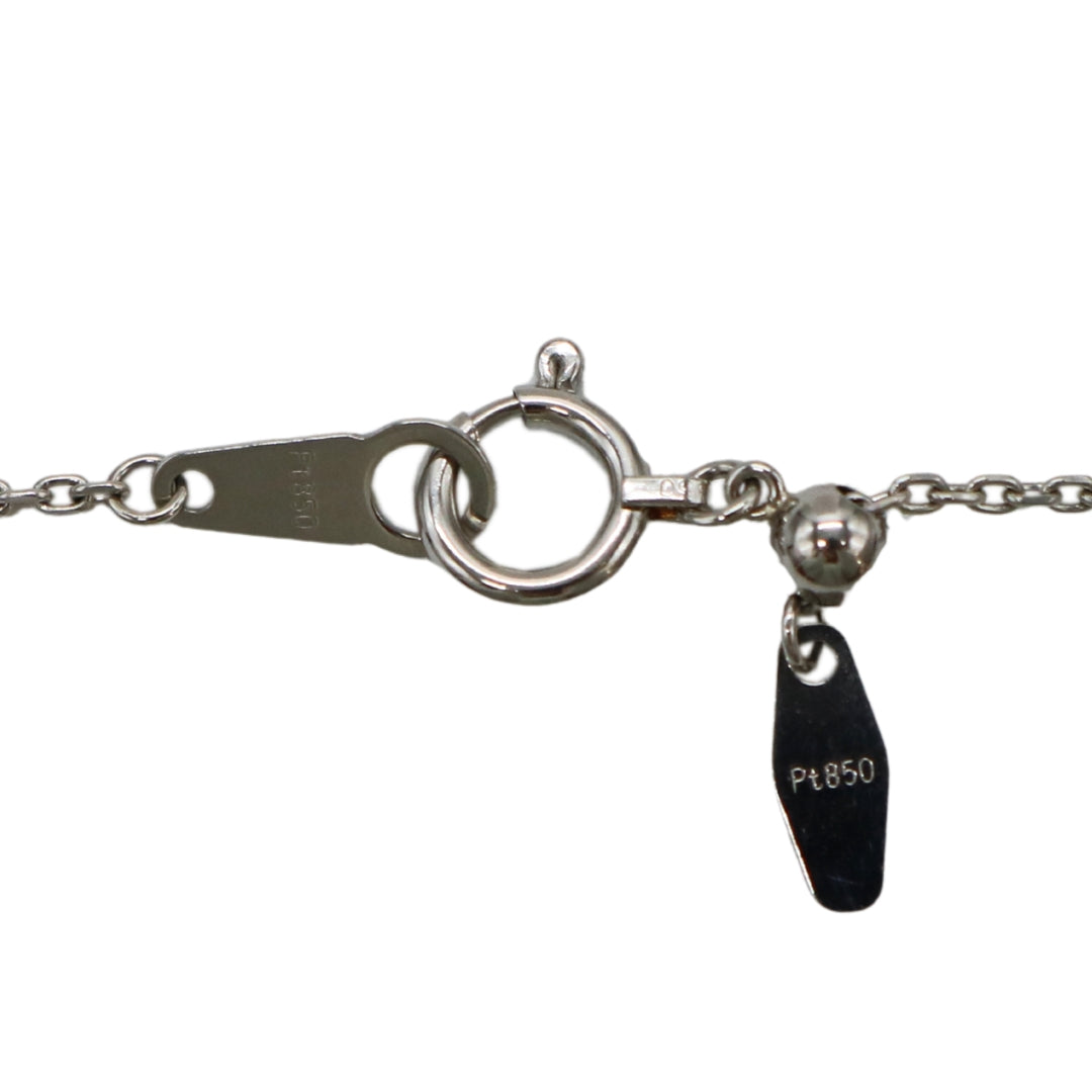 PT900/850<br>オニキス ユリ ネックレス<br>【NEW】