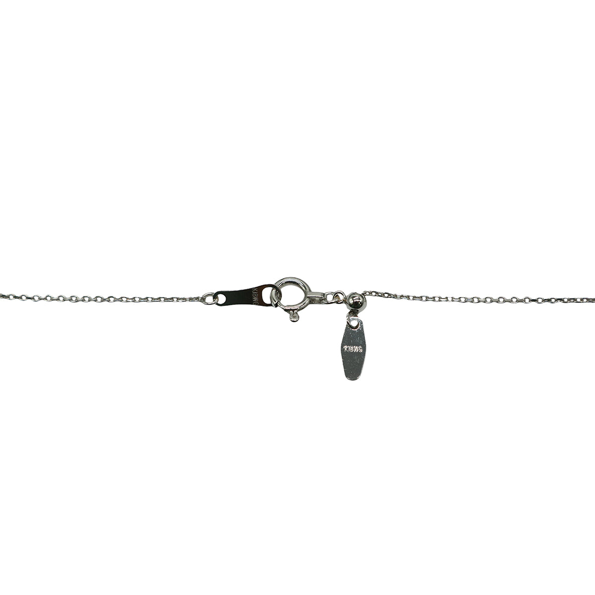 ORIGINAL JEWELRY<br>【オリジナルジュエリー】<br>K18WG/D1.00ct<br>ハートクロス<br>ダイヤモンド ネックレス<br>【NEW】