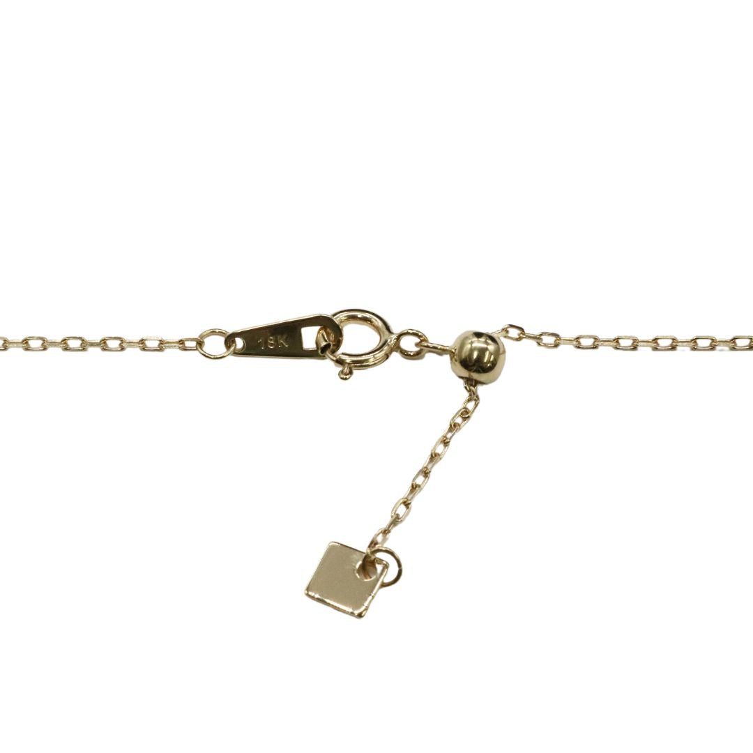 ORIGINAL JEWELRY<br>【オリジナルジュエリー】<br>K18YG/D0.31ct<br>プレートダイヤモンド ペンダント Mサイズ<br>【NEW】