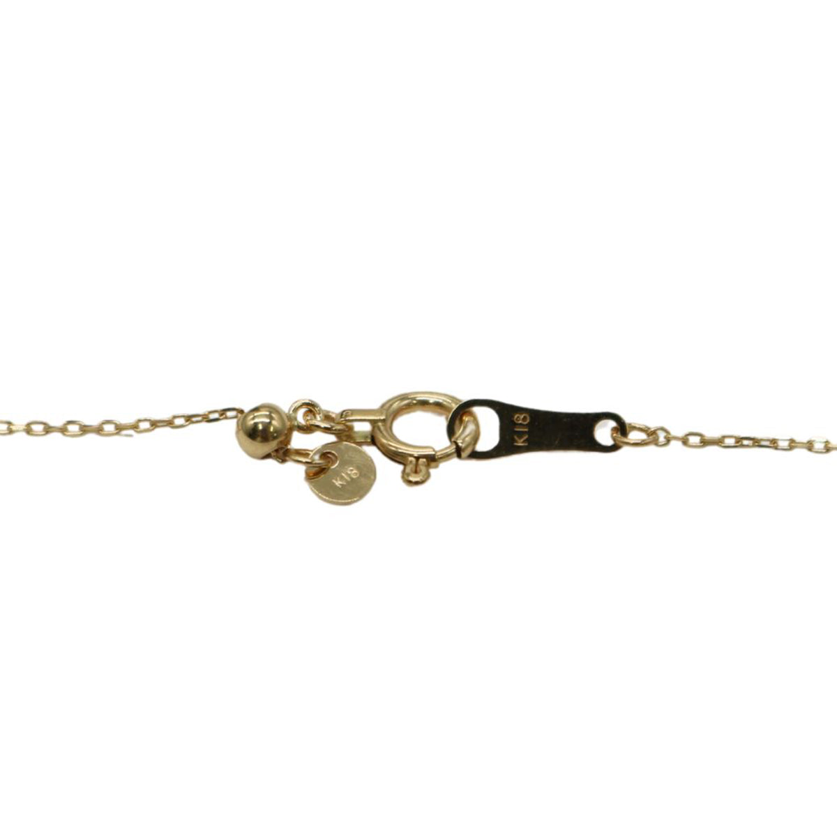 ORIGINAL JEWELRY<br>【オリジナルジュエリー】<br>K18YG/D0.22ct<br>エメラルドカット ダイヤモンド ネックレス<br>【NEW】