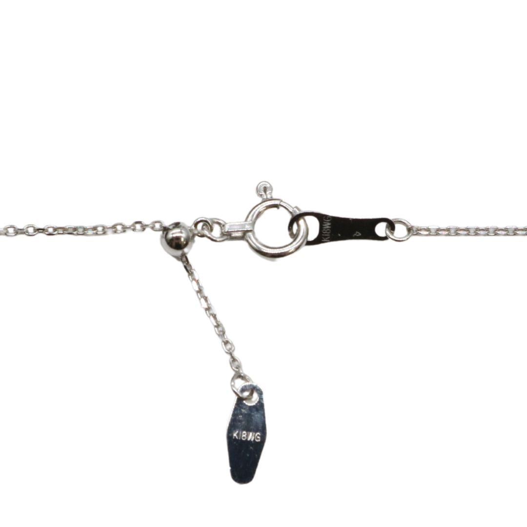 ORIGINAL JEWELRY<br>【オリジナルジュエリー】<br>K18WG/D1.05ct<br>V字ダイヤモンド ペンダント Lサイズ<br>【NEW】