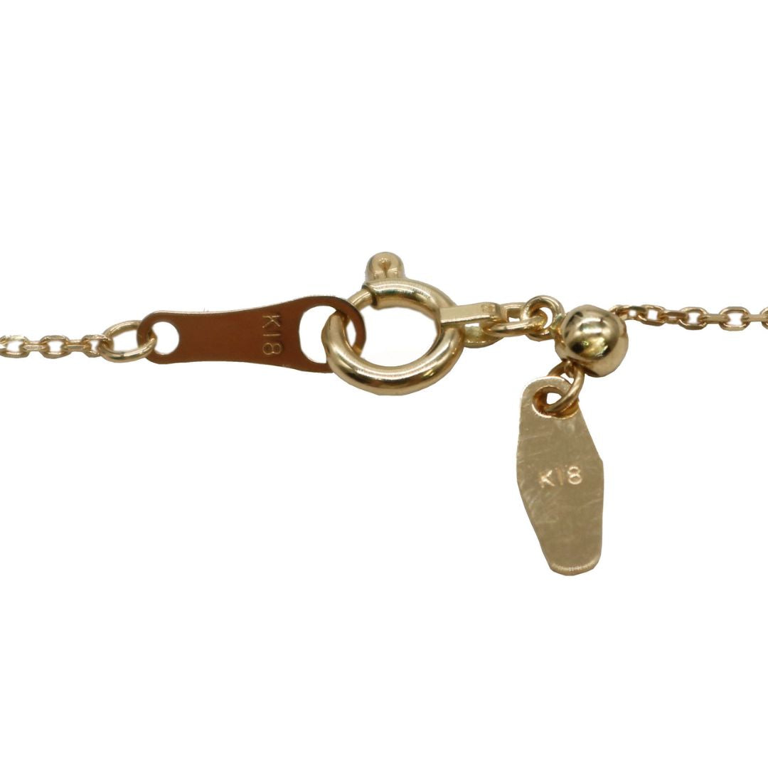 ORIGINAL JEWELRY<br>【オリジナルジュエリー】<br>K18YG/D0.54ct<br>V字ダイヤモンド ペンダント Mサイズ<br>【NEW】