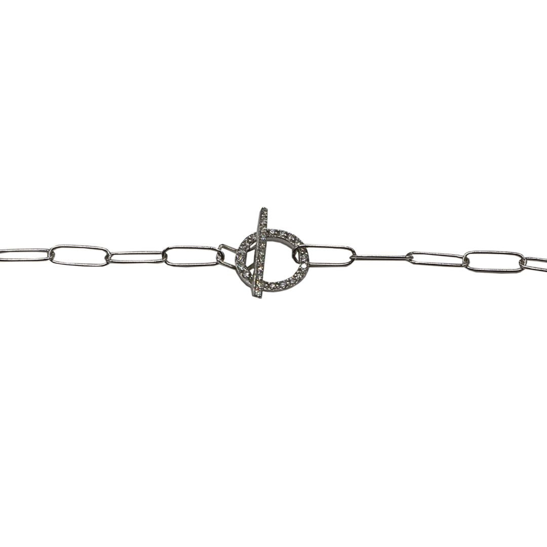ORIGINAL JEWELRY <br>【オリジナルジュエリー】<br>K18WG D0.2ct<br>ダイヤモンド マンテルネックレス<br>【NEW】