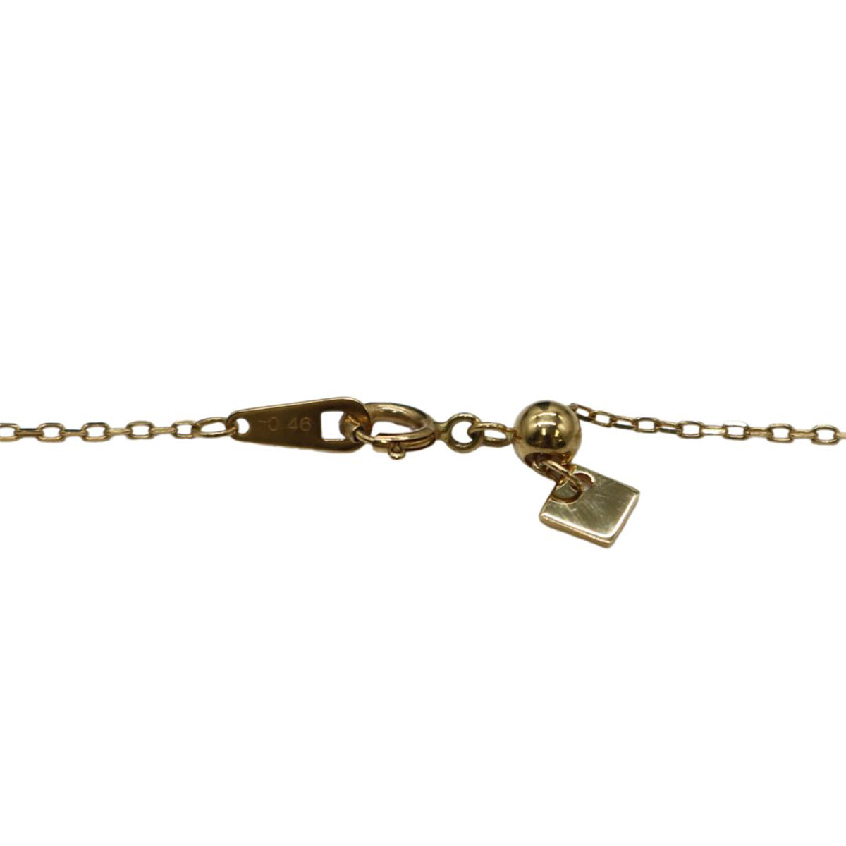 ORIGINAL JEWELRY<br>【オリジナルジュエリー】<br>K18YG/D0.46ct<br>スウィングダイヤモンド ネックレス<br>【NEW】