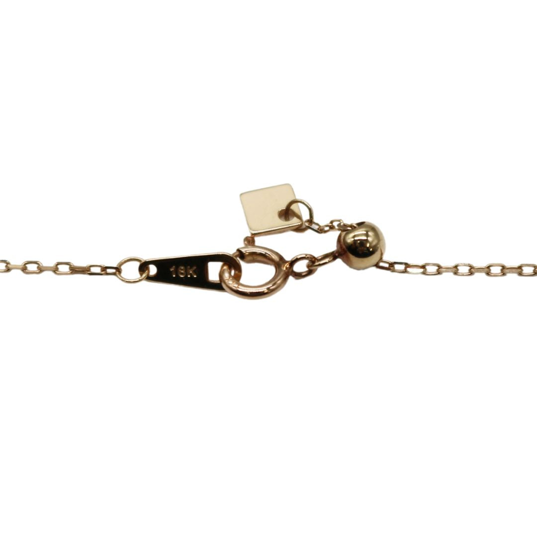 ORIGINAL JEWELRY<br>【オリジナルジュエリー】<br>K18PG/D0.840ct<br>プレートダイヤモンド <br>ペンダント Lサイズ<br>【NEW】