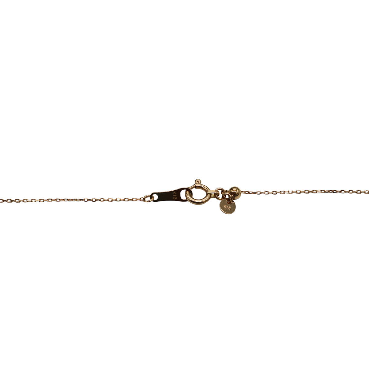 ORIGINAL JEWELRY<br>【オリジナルジュエリー】<br>K18PG/D0.31ct<br>一粒ダイヤモンド ネックレス<br>【NEW】