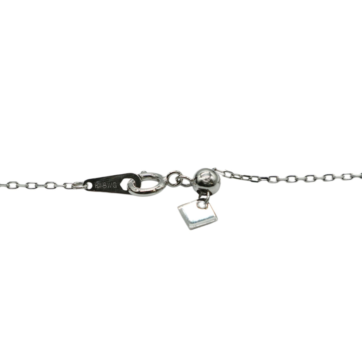 ORIGINAL JEWELRY<br>【オリジナルジュエリー】<br>K18WG/D0.47ct<br>スウィングダイヤモンド ネックレス<br>【NEW】