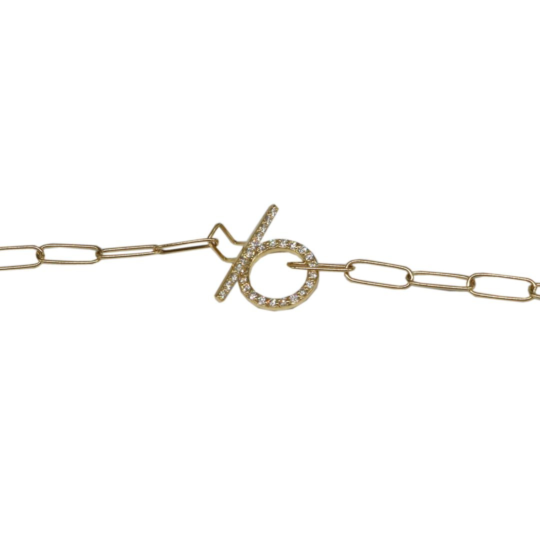 ORIGINAL JEWELRY <br>【オリジナルジュエリー】<br>K18YG D0.2ct<br>ダイヤモンド マンテルネックレス<br>【NEW】