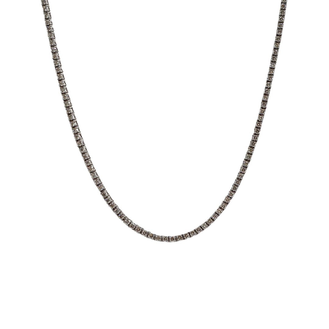 PT850/900 D3.00ct<br>ダイヤモンド テニスネックレス<br>【NEW】