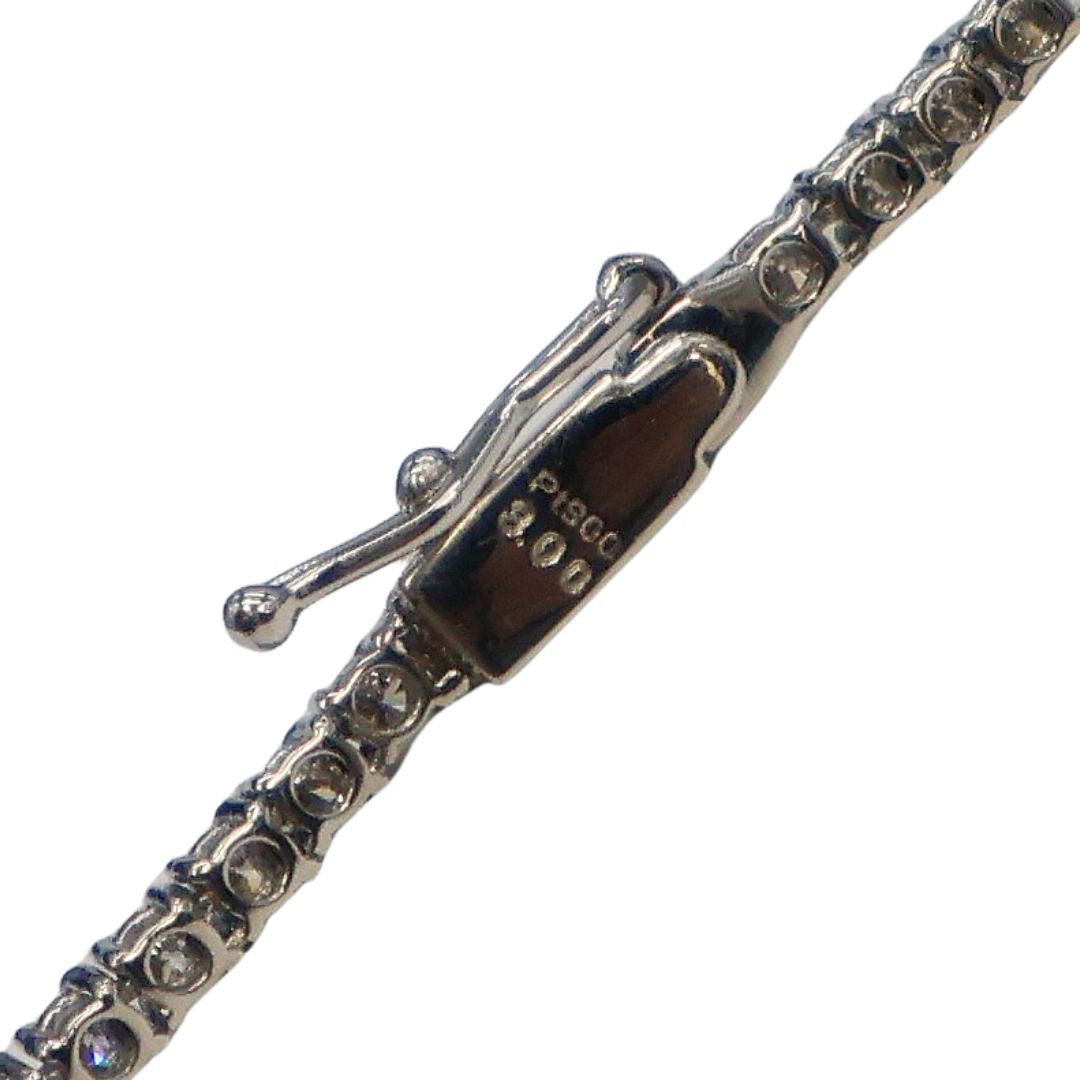 PT850/900 D3.00ct<br>ダイヤモンド テニスネックレス<br>【NEW】