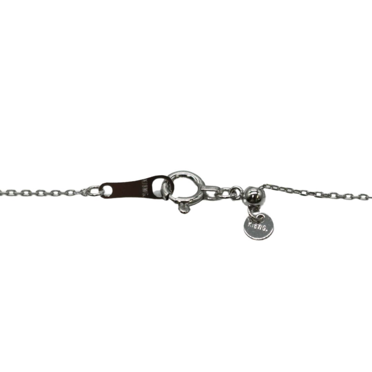ORIGINAL JEWELRY<br>【オリジナルジュエリー】<br>K18WG/D0.31ct<br>一粒ダイヤモンドネックレス<br>【NEW】