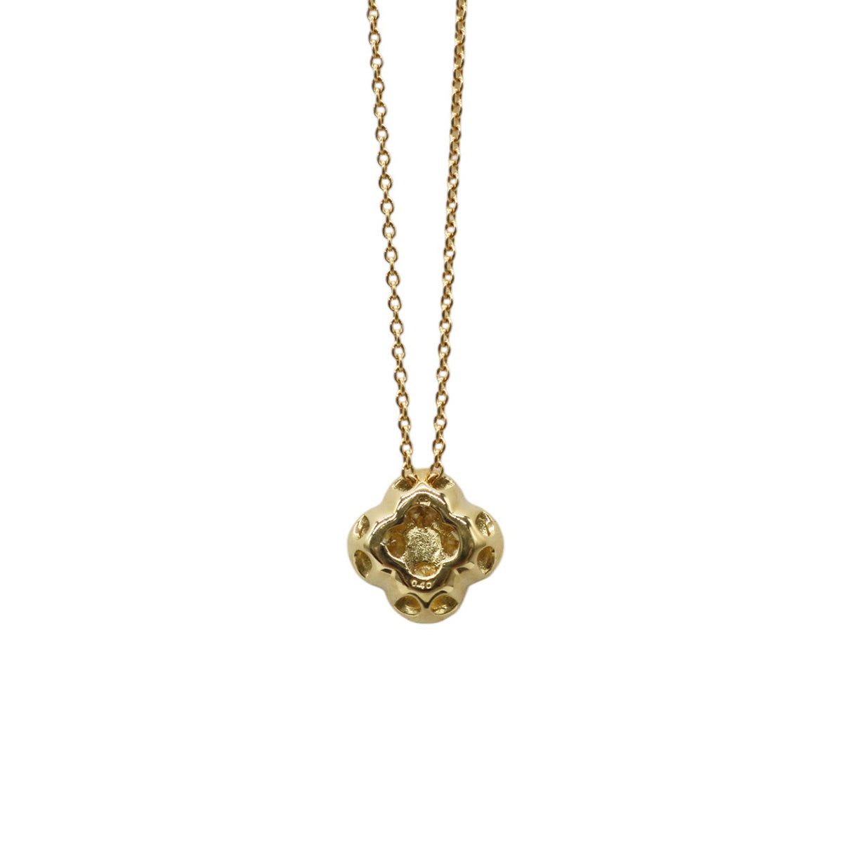 ORIGINAL JEWELRY<br>【オリジナルジュエリー】<br>K18YG/D0.40ct フラワーダイヤモンドネックレス<br>JAT2100/LMNVDC<br>【NEW】