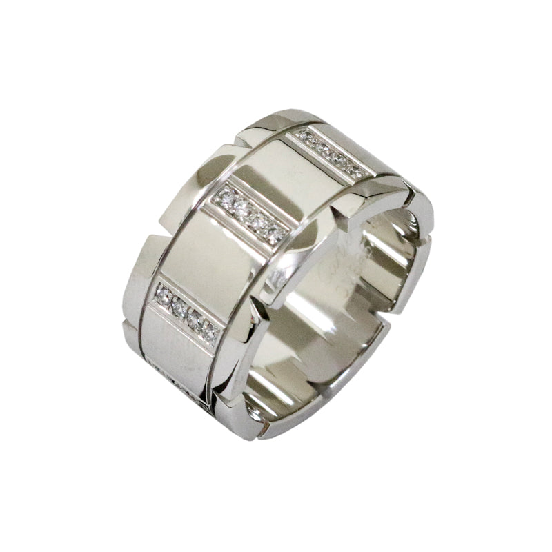 Cartier カルティエ<BR>K18WG<BR>タンクフランセーズリング LM<BR>【USED】
