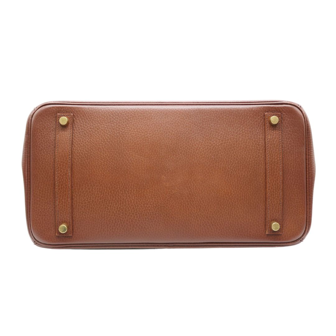 HERMES【エルメス】<br>バーキン 35<br>アルデンヌ<br>ブラウン/GD金具【USED】