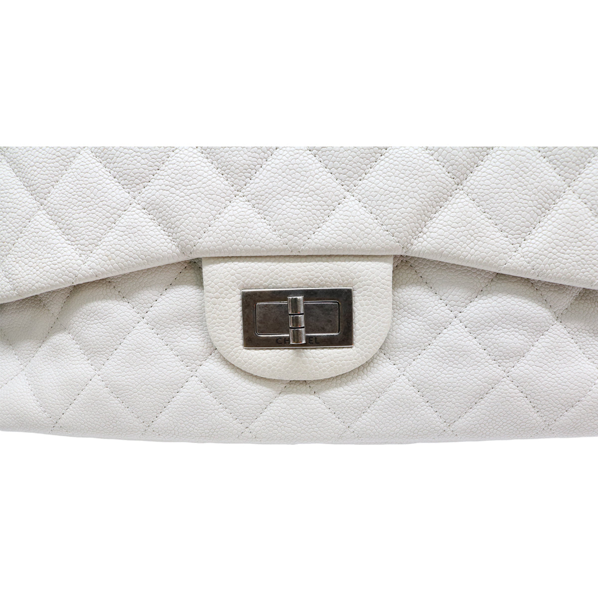 CHANEL【シャネル】<br>2.55 チェーンショルダーバッグ <br>キャビアスキン【USED】