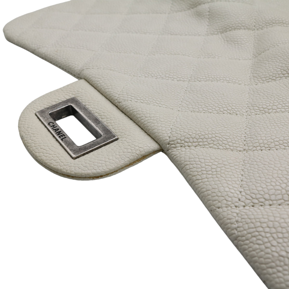CHANEL【シャネル】<br>2.55 チェーンショルダーバッグ <br>キャビアスキン【USED】
