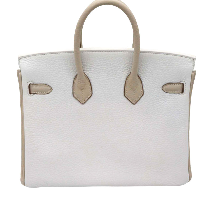 HERMES【エルメス】バーキン25 パーソナルオーダー トゴ ホワイト