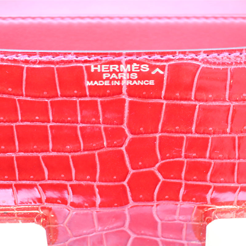 HERMES【エルメス】<br>コンスタンス 24<br>ポロサス<br>レッド/GD金具<br>【NEW】