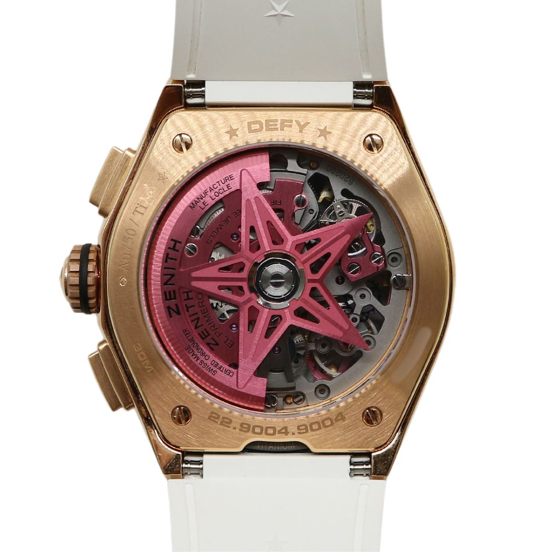 デファイ エル・プリメロ 21<br>ピンクエディション<br>22.9004.9004/73.R598<br>【USED】
