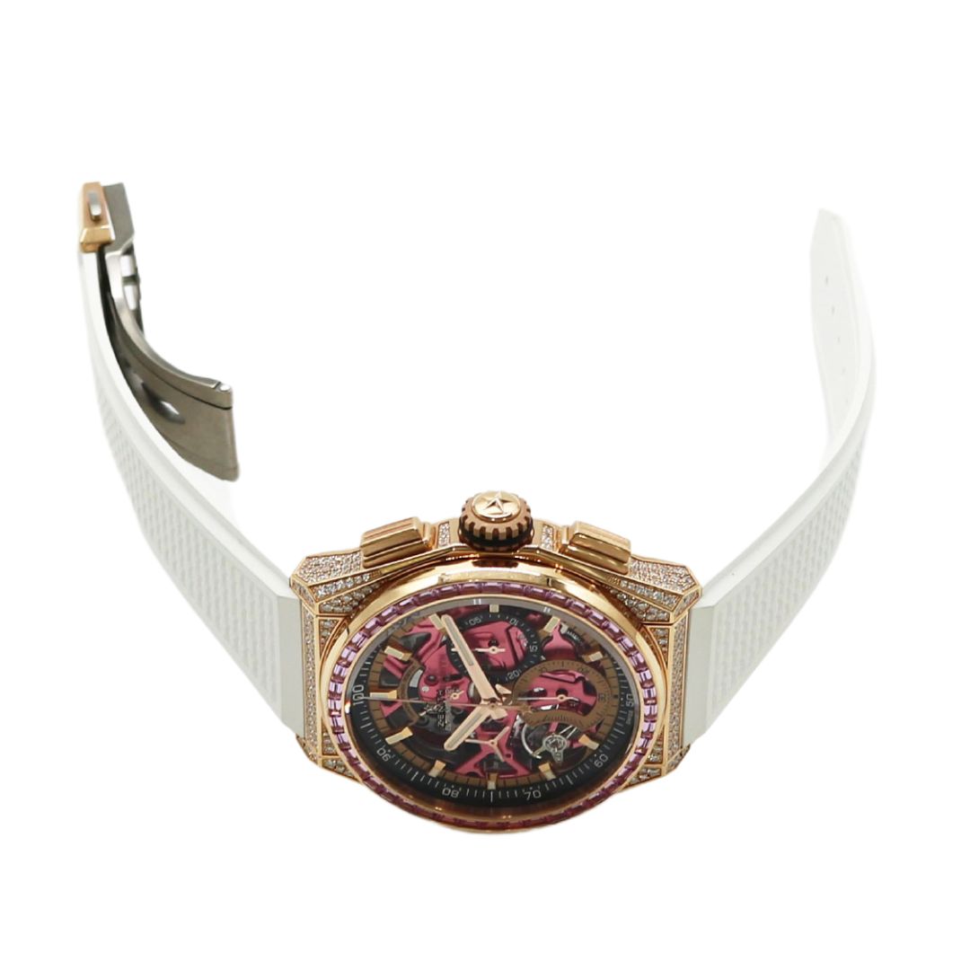 デファイ エル・プリメロ 21<br>ピンクエディション<br>22.9004.9004/73.R598<br>【USED】