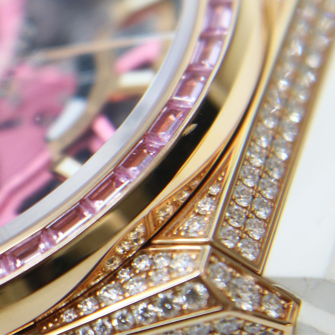 デファイ エル・プリメロ 21<br>ピンクエディション<br>22.9004.9004/73.R598<br>【USED】