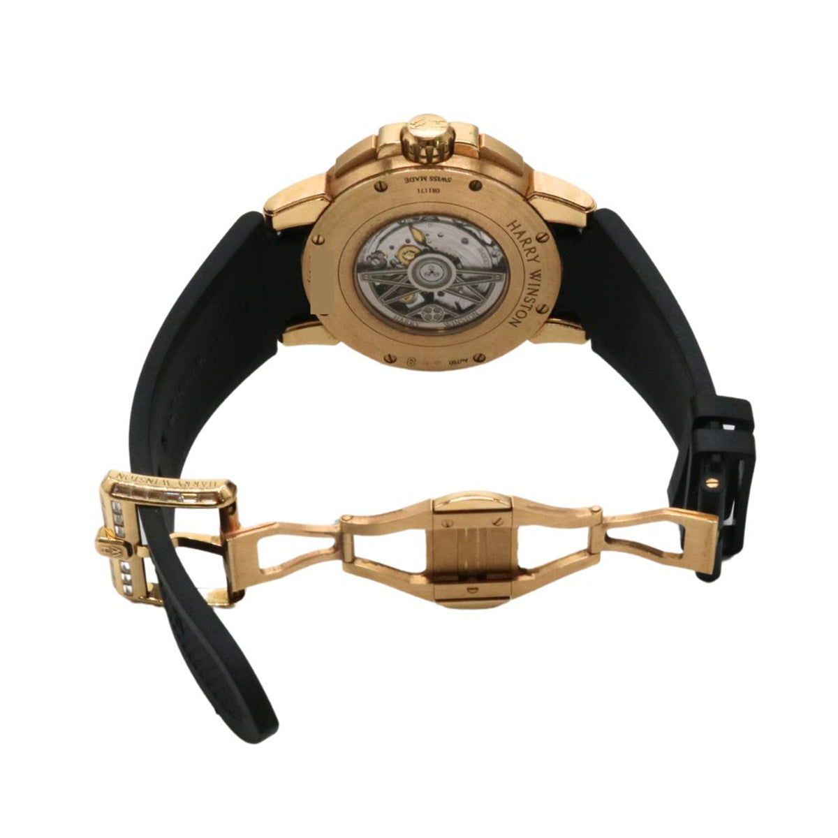 HARRY WINSTON【ハリーウィンストン】<br>オーシャン・デュアルタイム <BR>オートマティック<BR>OCEATZ44RR012<br>メンズ<br>【USED】