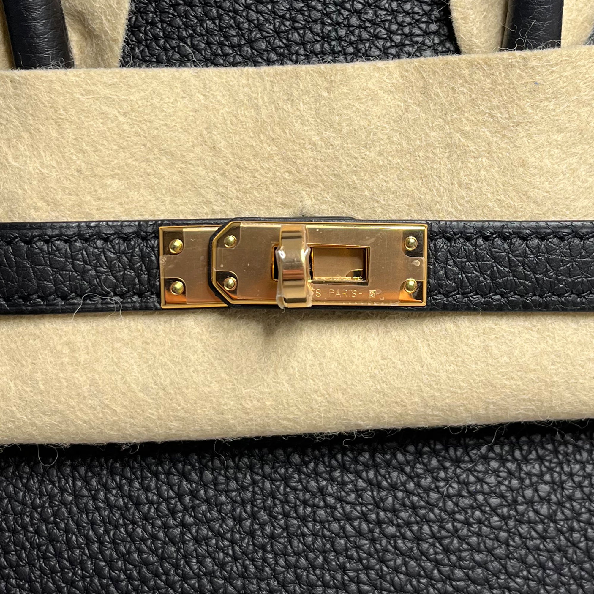 バーキン 25<br>トゴ<br>ブラック/PG金具【NEW】