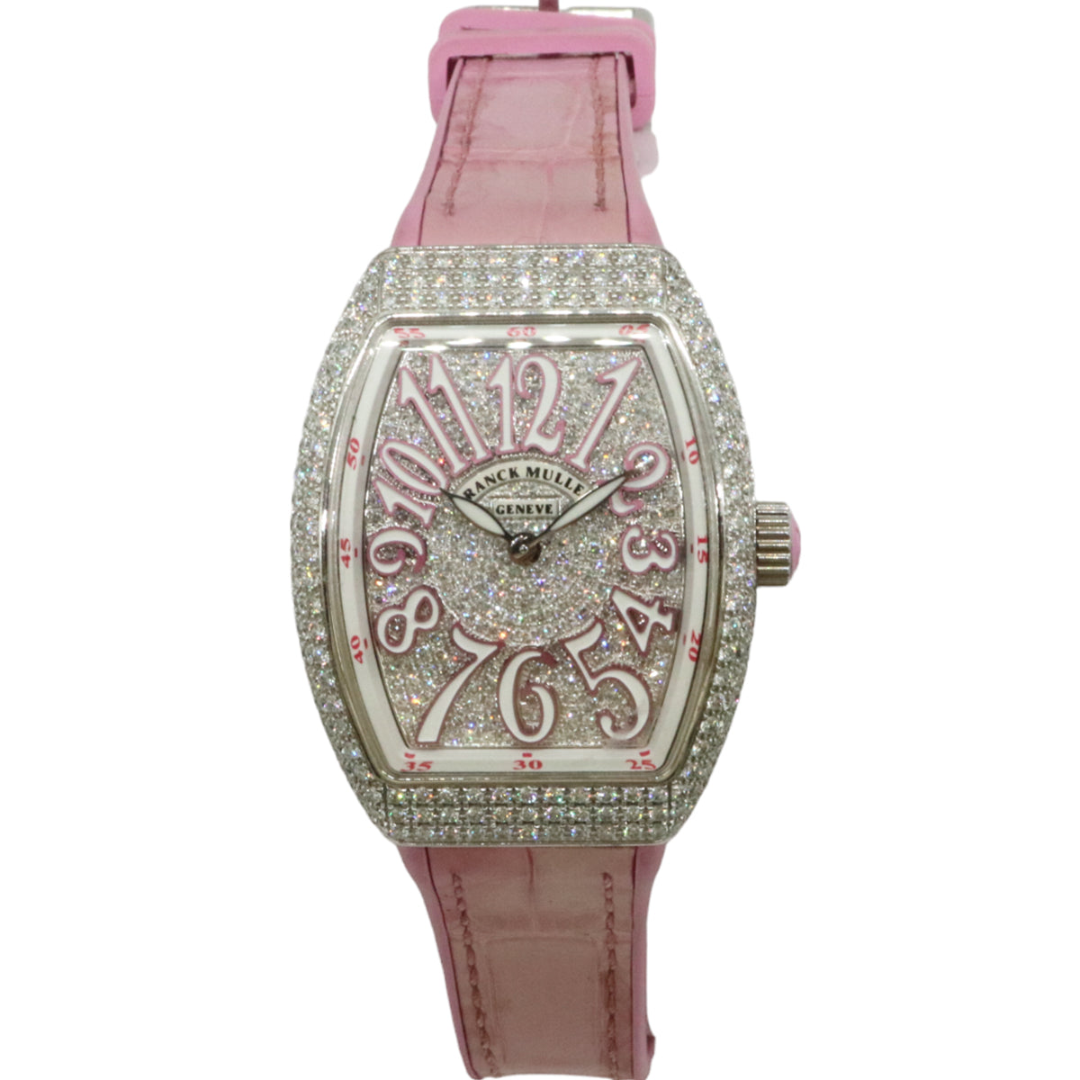 FRANCK MULLER【フランク ミュラー】<br>ヴァンガード レディ<br>アフターダイヤモンド<br>V32QZ ACRS<br>【USED】