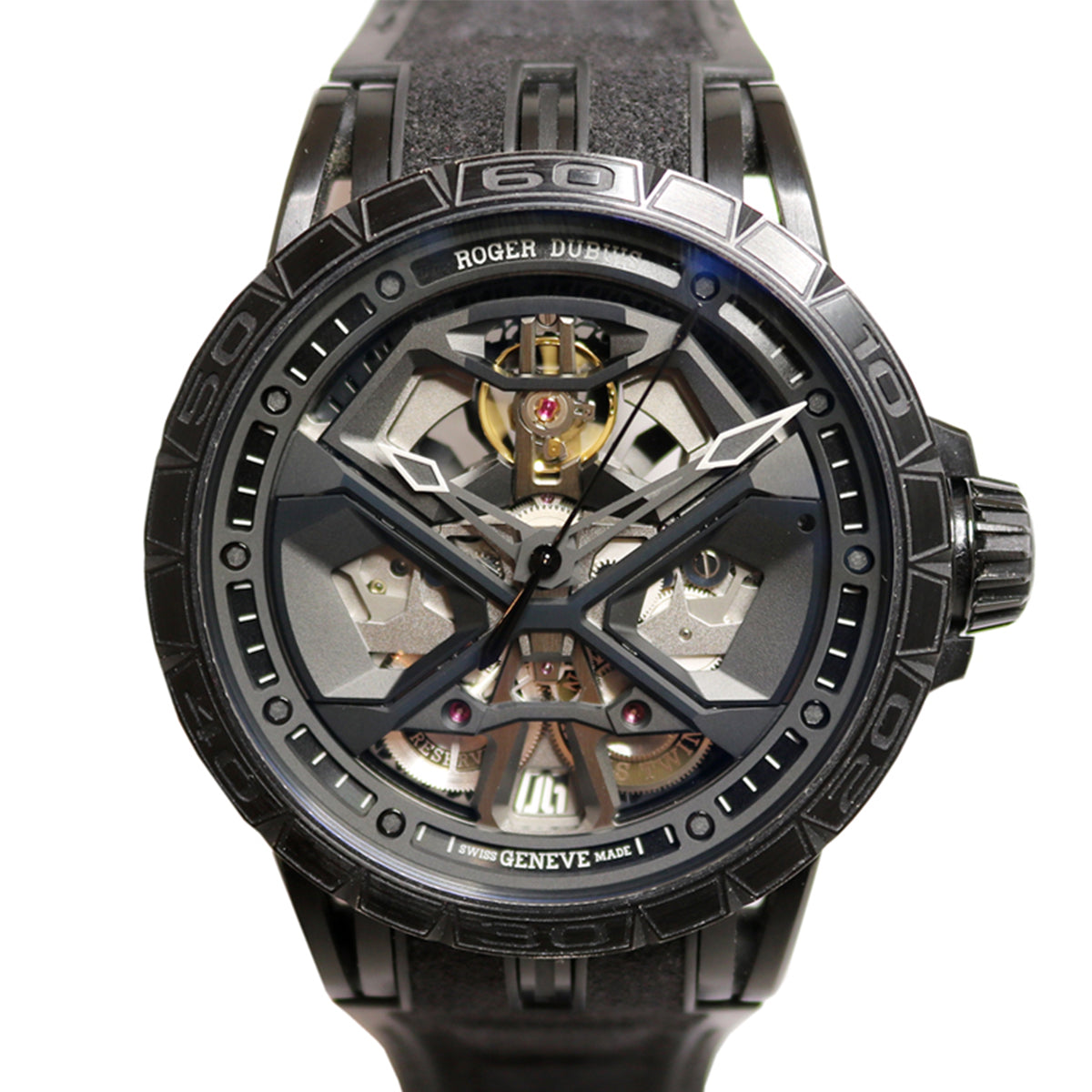 ROGER DUBUIS【ロジェ デュブイ】<BR>エクスカリバー スパイダー ウラカン<BR>DBEX0829<BR>【USED】