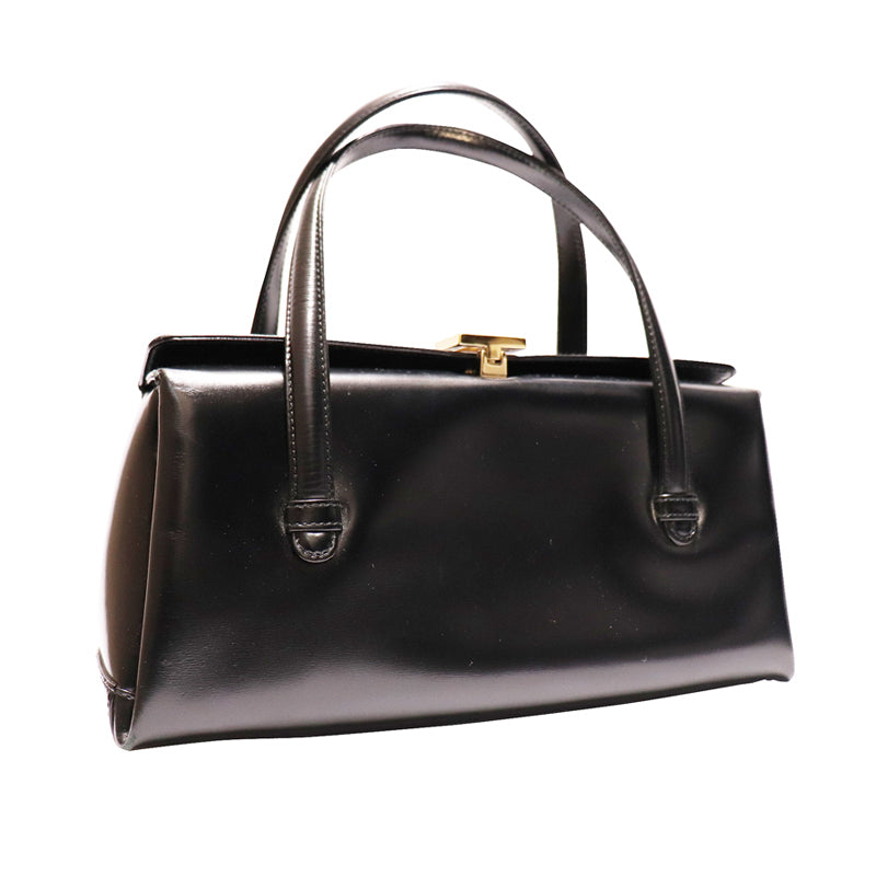GUCCI　グッチ　カーフレザー　ハンドバッグ【中古】